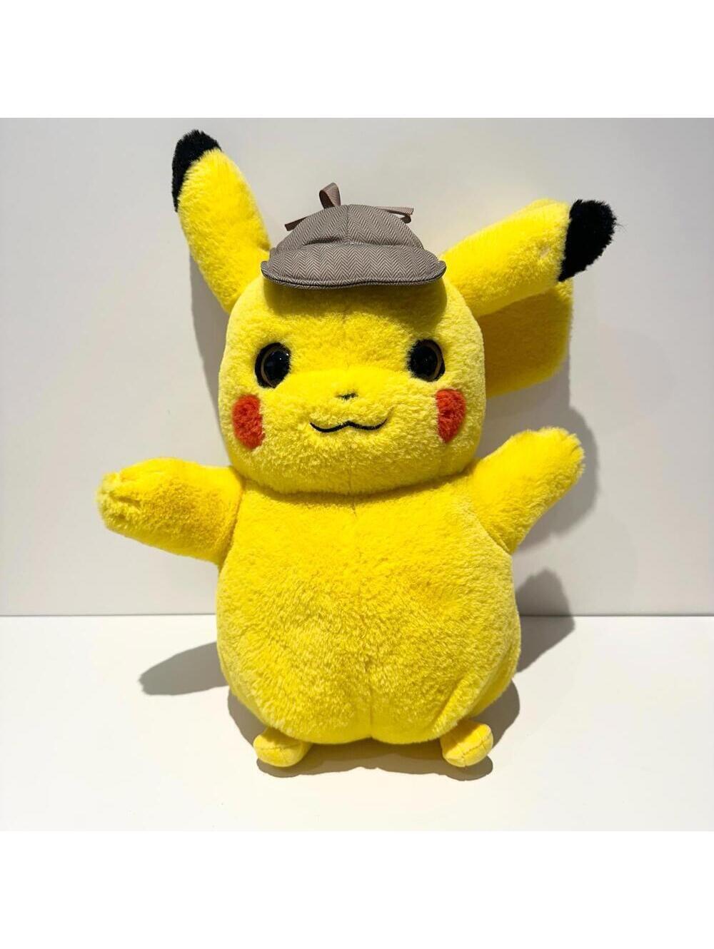 2019 POKEMON DETECTIVE PIKACHU PLUSH/STUFFED ANIMAL 13”
